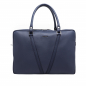 Preview: Briefcase made of smooth calf leather dark blue